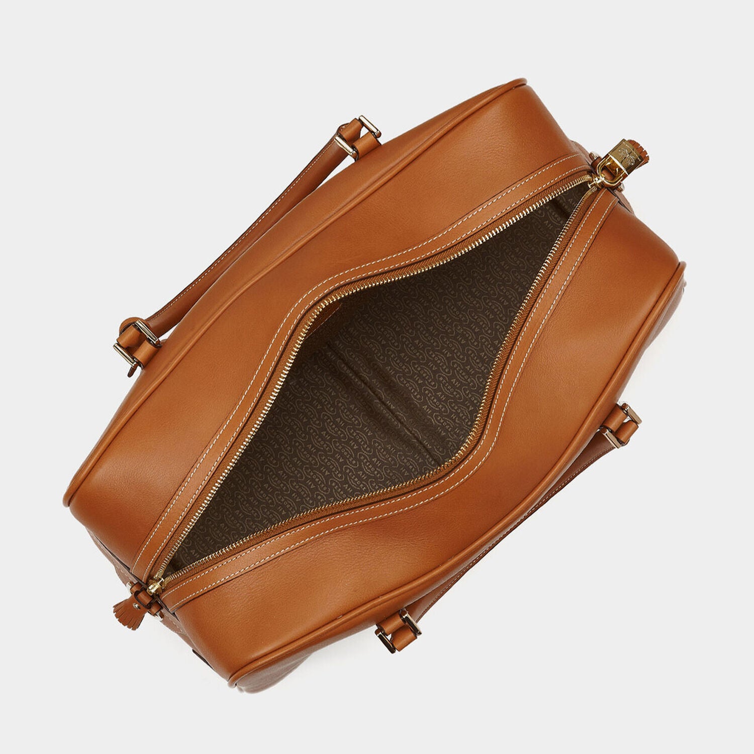 Bespoke Latimer Travel Bag -

                  
                    Butter Leather in Tan -
                  

                  Anya Hindmarch UK
