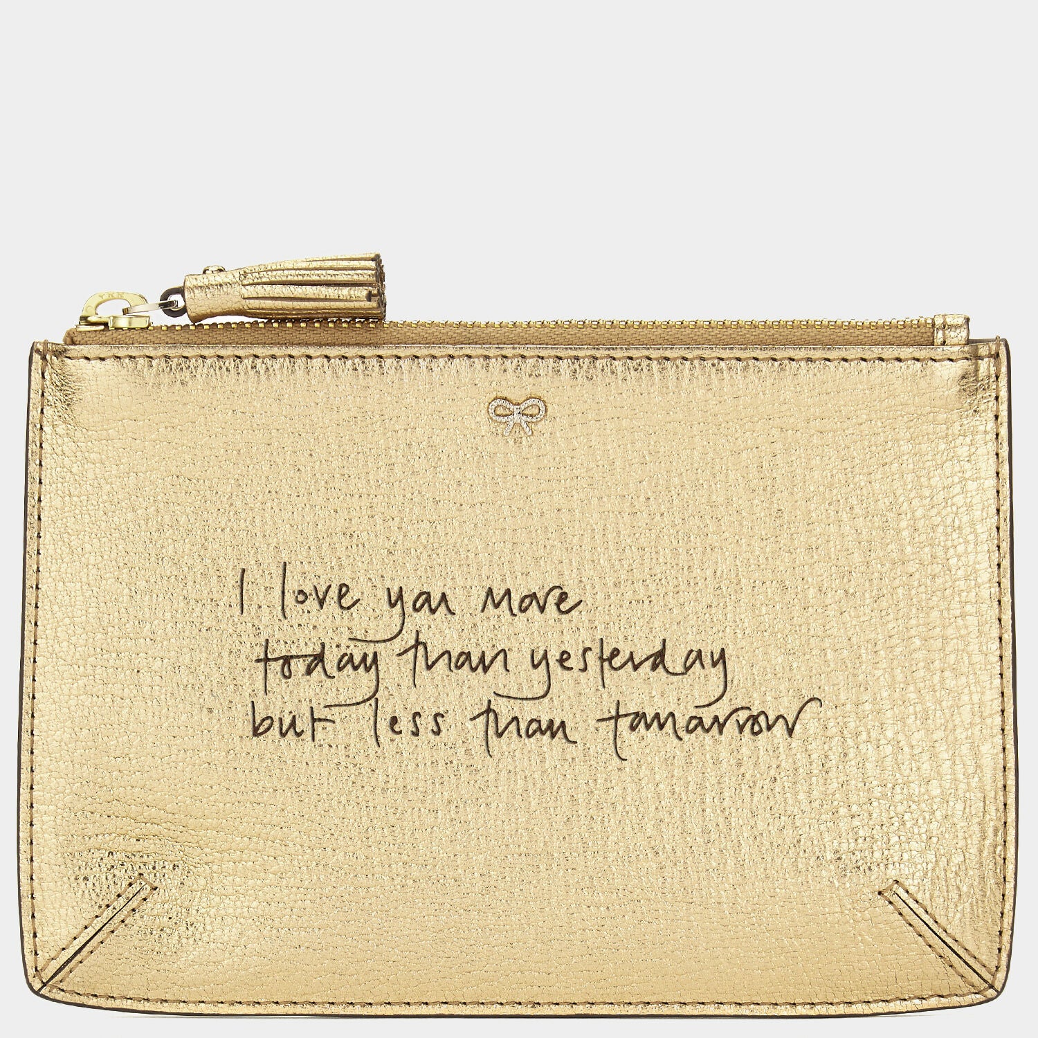Bespoke Small Loose Pocket -

                  
                    Capra in Pale Gold -
                  

                  Anya Hindmarch UK
