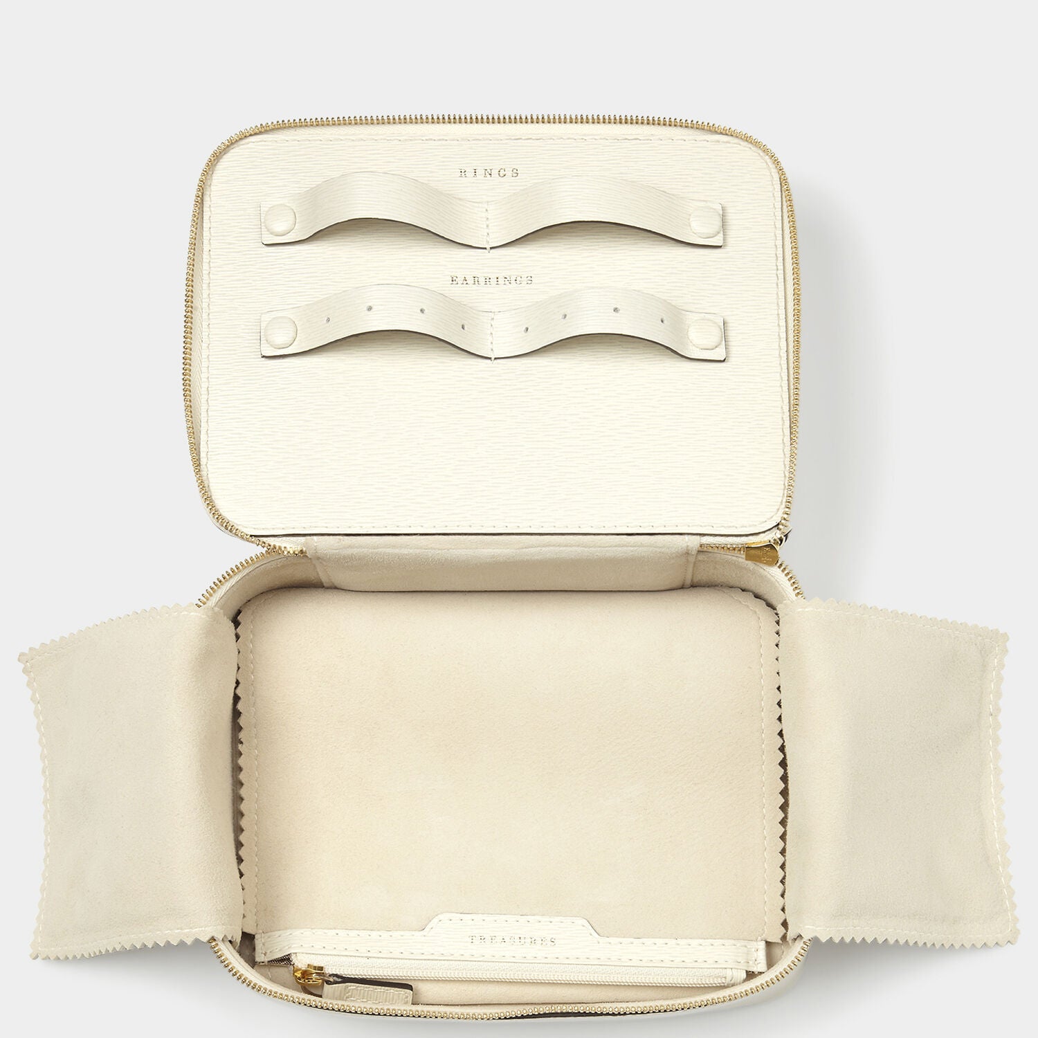 Bespoke Travelling Jewel Case -

                  
                    London Grain in Bone -
                  

                  Anya Hindmarch UK
