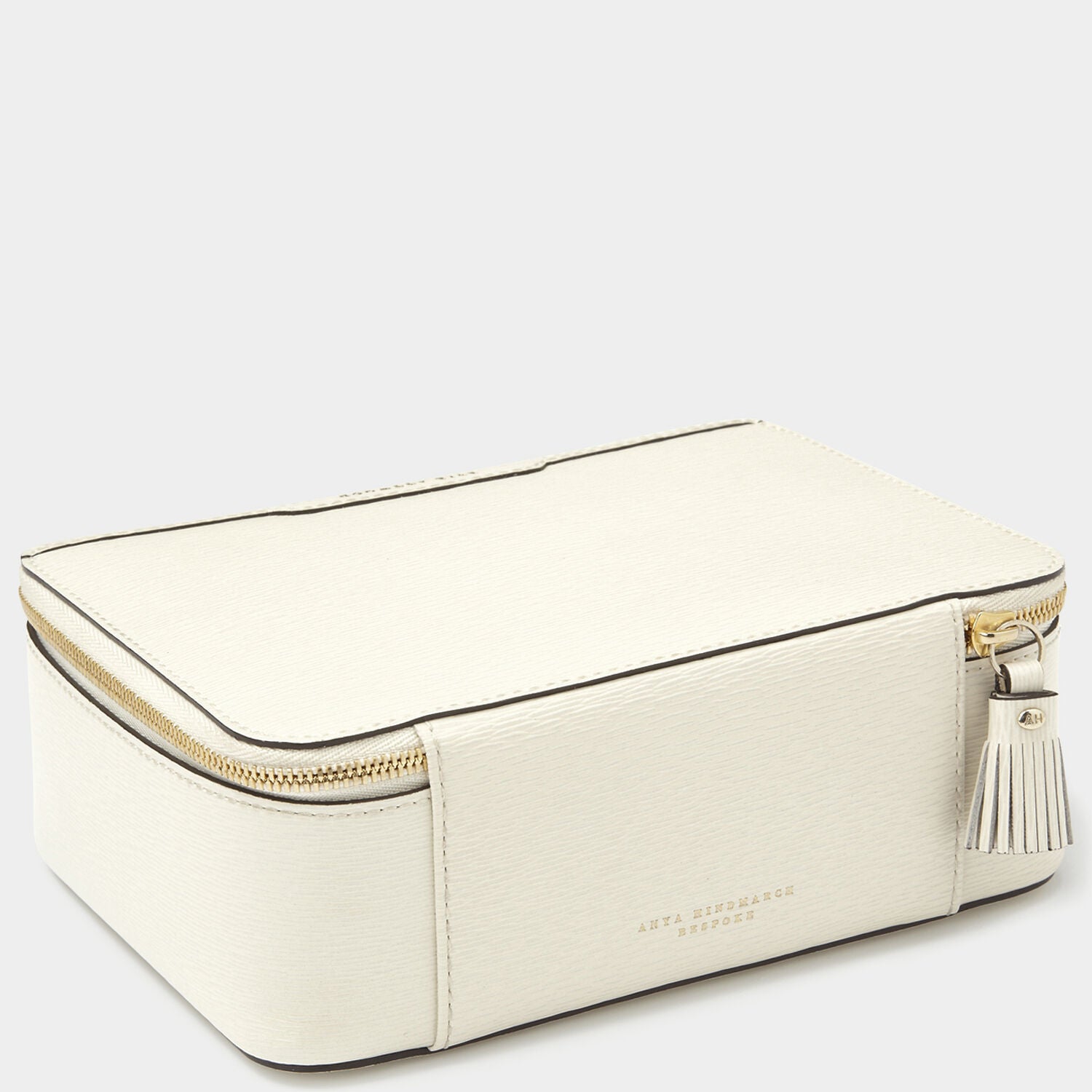 Bespoke Travelling Jewel Case -

                  
                    London Grain in Bone -
                  

                  Anya Hindmarch UK

