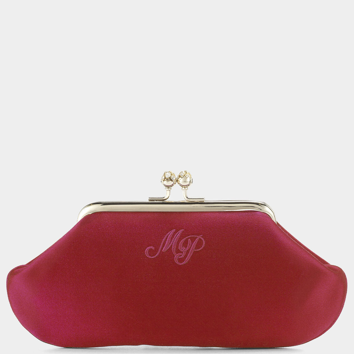 Bespoke Maud Clutch -

                  
                    Satin in Red -
                  

                  Anya Hindmarch UK
