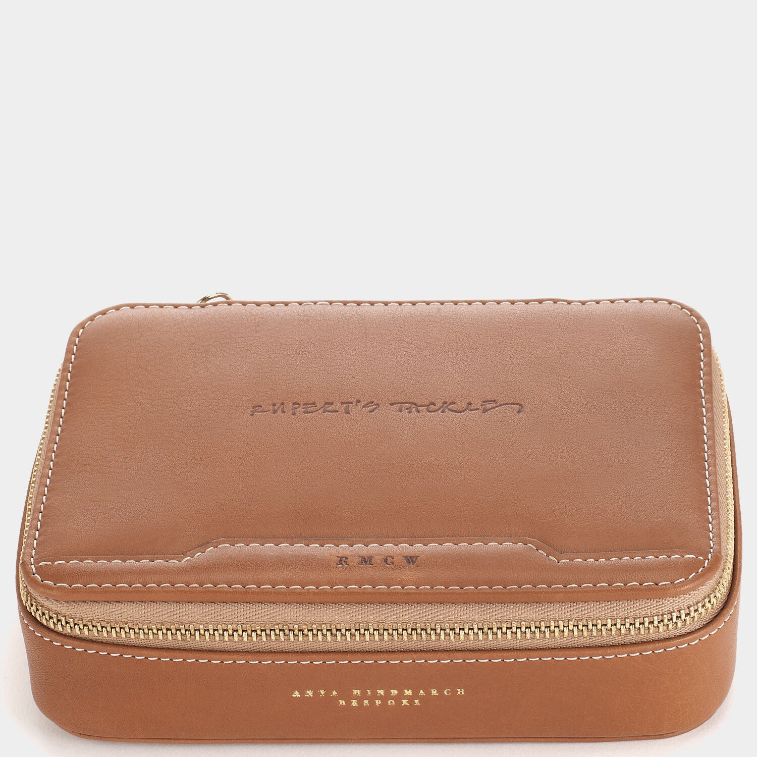 Bespoke Fishermans Fly Box -

                  
                    Butter Leather in Tan -
                  

                  Anya Hindmarch UK
