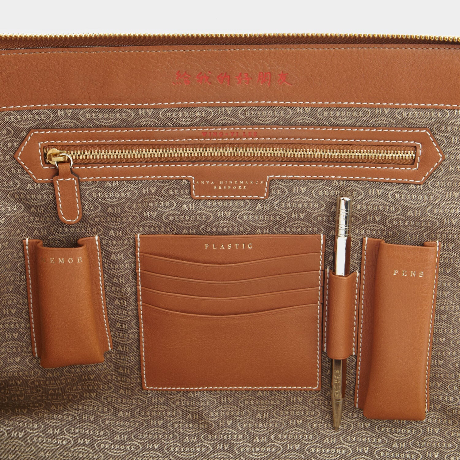 Bespoke Small Document Case -

                  
                    Butter Leather in Tan -
                  

                  Anya Hindmarch UK
