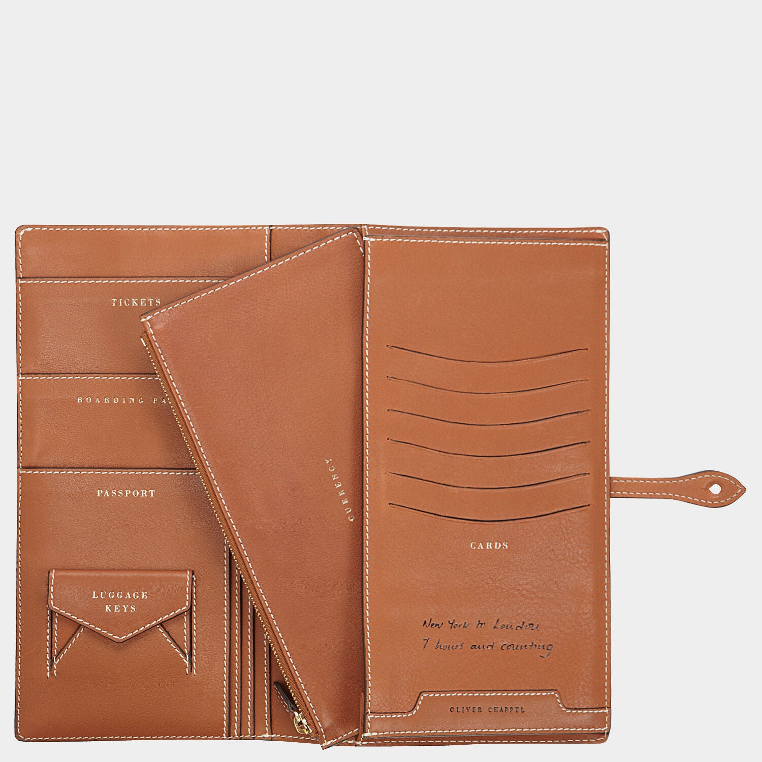Bespoke Travel Folio -

                  
                    Butter Leather in Tan -
                  

                  Anya Hindmarch UK
