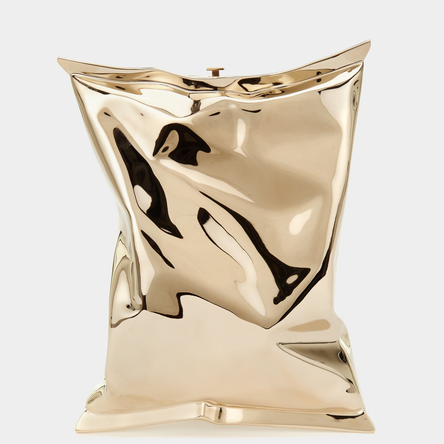 Crisp Packet Clutch -

                  
                    Brass in Pale Gold -
                  

                  Anya Hindmarch UK
