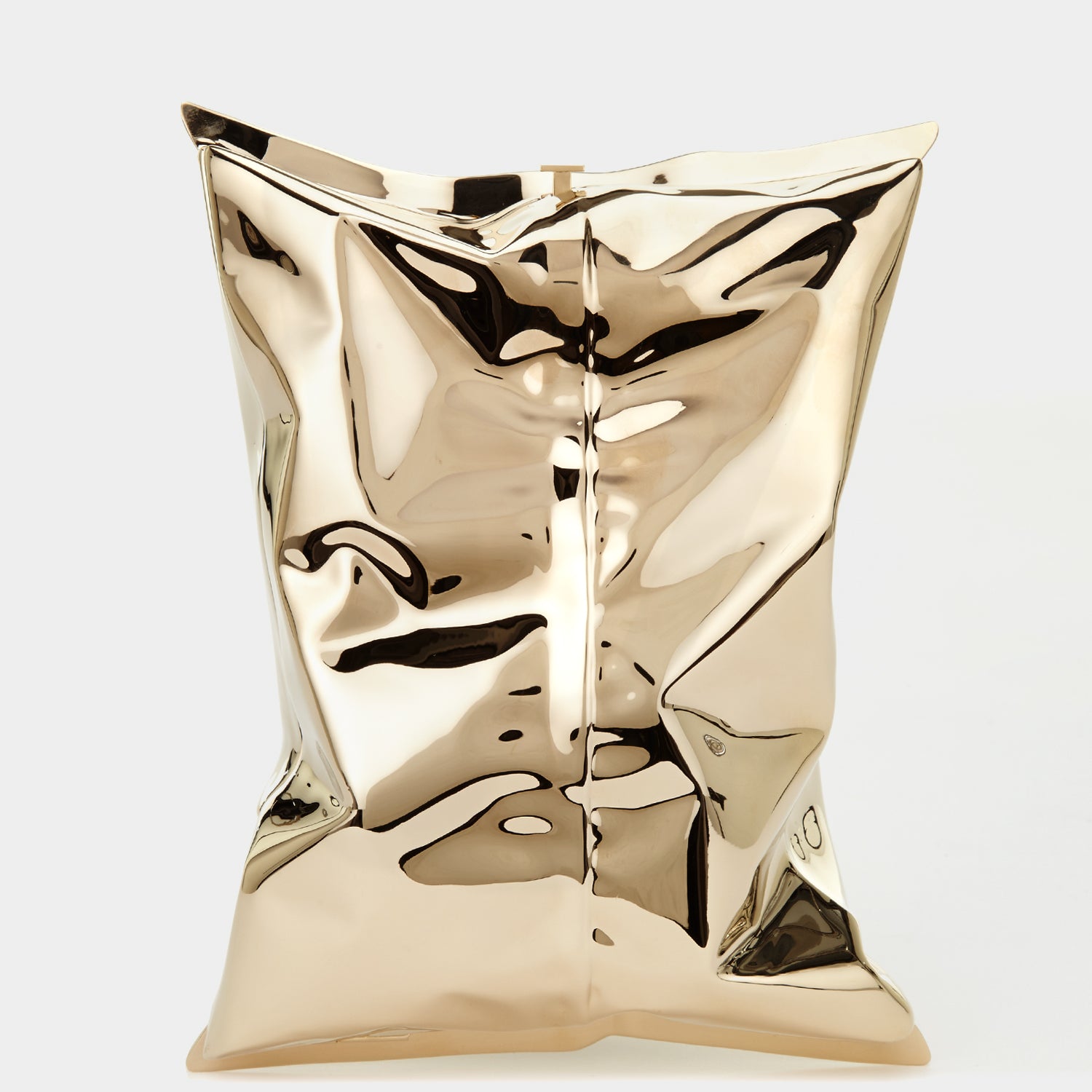 Crisp Packet Clutch -

                  
                    Brass in Pale Gold -
                  

                  Anya Hindmarch UK
