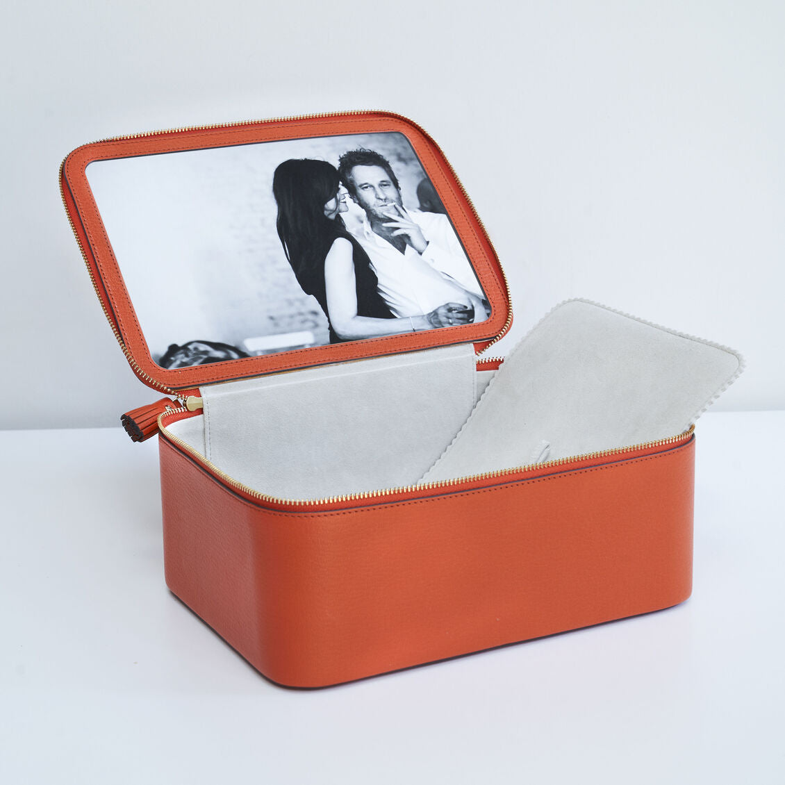 Bespoke XL Keepsake Box -

                  
                    Capra in Clementine -
                  

                  Anya Hindmarch UK
