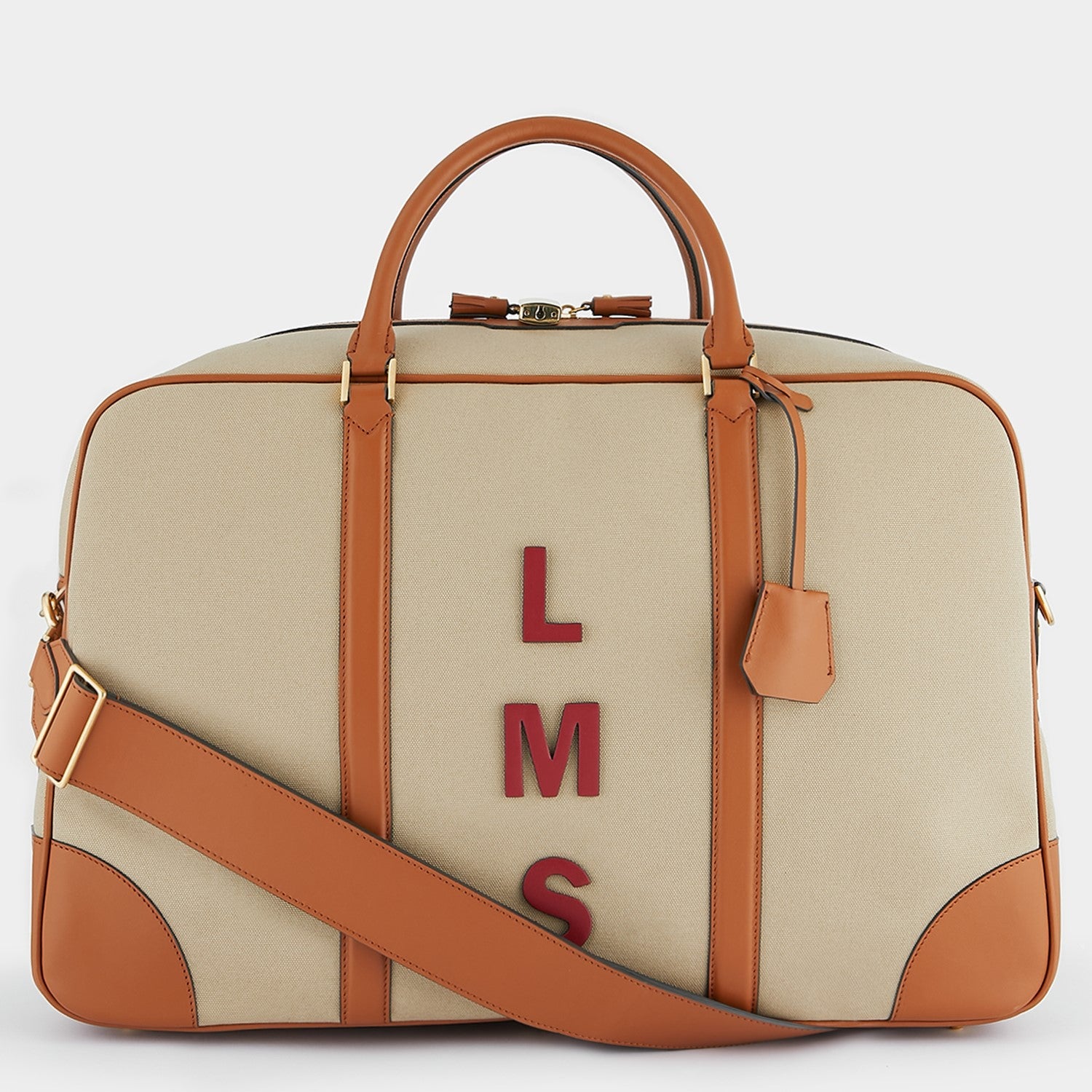 Bespoke Walton Latimer Weekend Bag -

                  
                    Canvas in Natural/Tan -
                  

                  Anya Hindmarch UK
