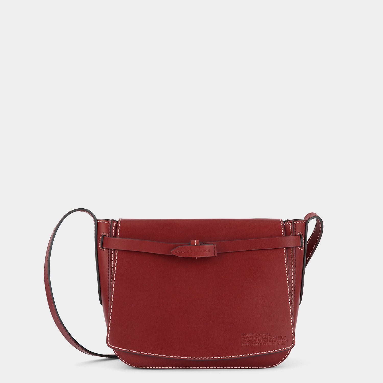 Return to Nature Cross-body -

                  
                    Compostable Leather in Rosewood -
                  

                  Anya Hindmarch UK
