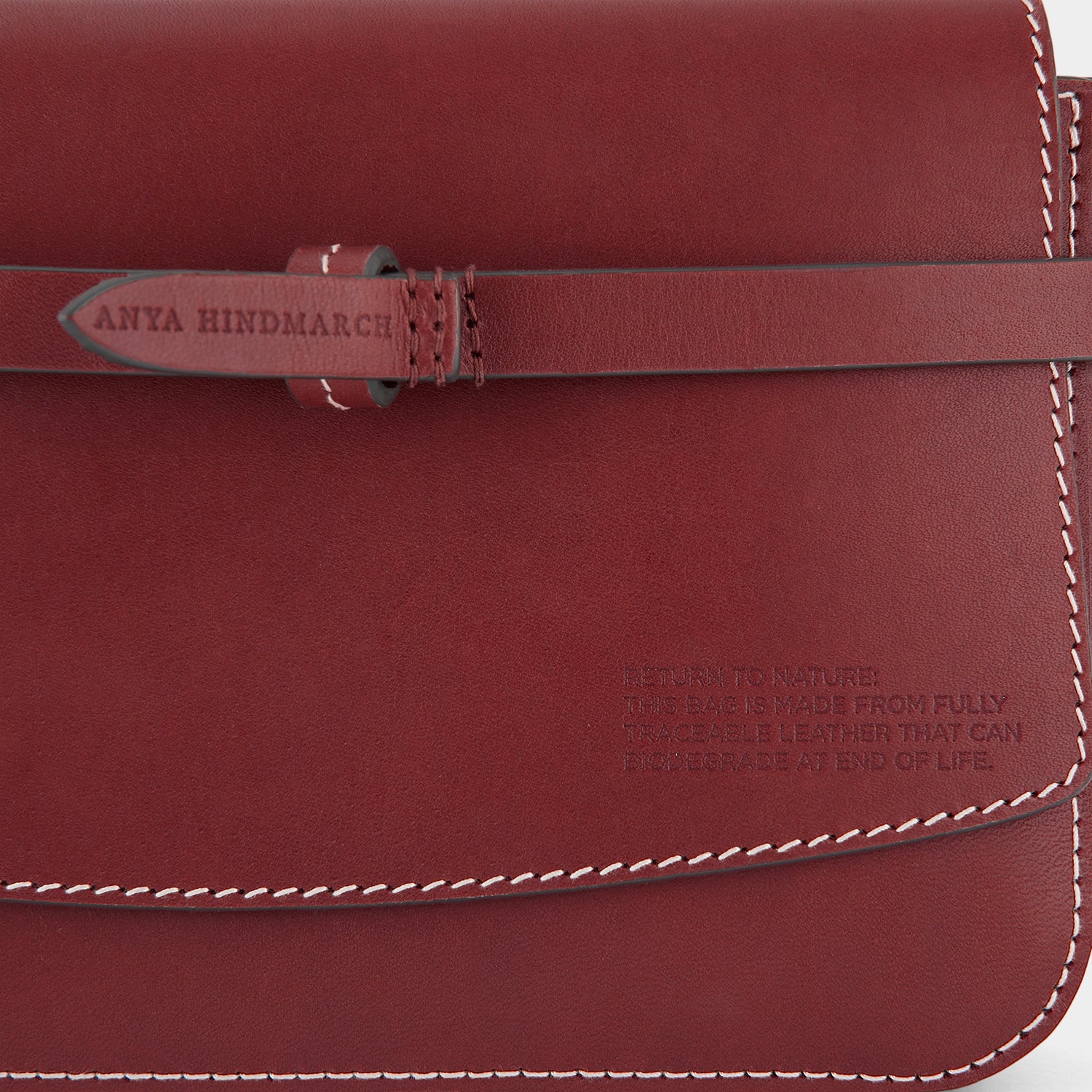 Return to Nature Clutch -

                  
                    Compostable Leather in Rosewood -
                  

                  Anya Hindmarch UK
