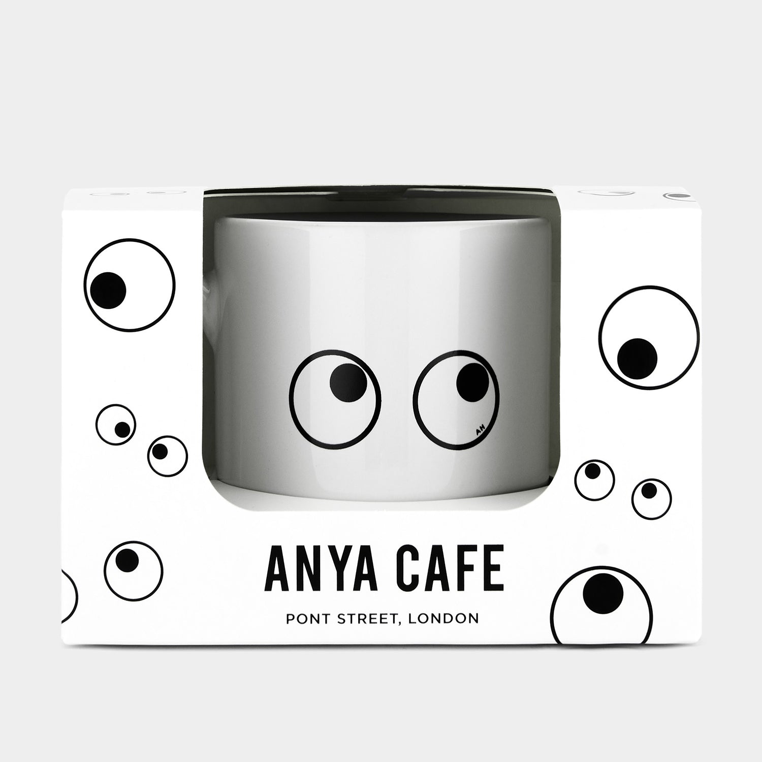 Anya Cafe Eyes Mug -

                  
                    Porcelain in White -
                  

                  Anya Hindmarch UK
