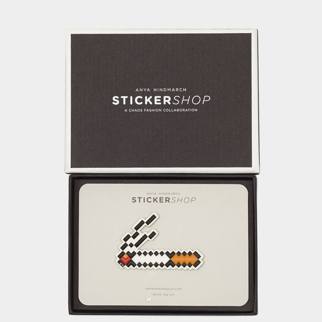 Cigarette Sticker -

                  
                    Capra in Optic White -
                  

                  Anya Hindmarch UK
