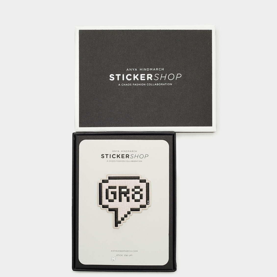 GR8 Sticker -

                  
                    Capra in Optic White -
                  

                  Anya Hindmarch UK
