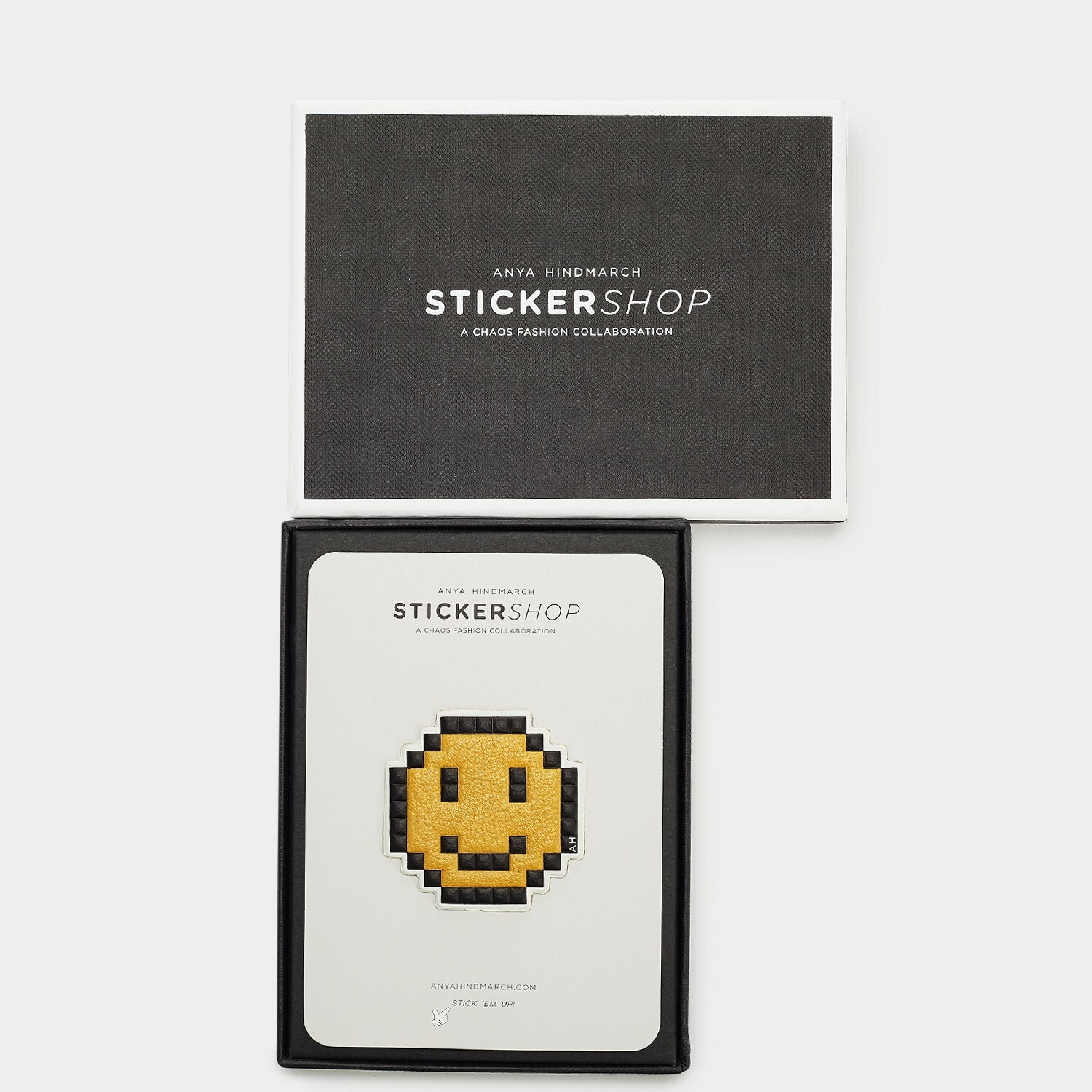 Pixel Smiley Sticker -

                  
                    Capra in Mustard -
                  

                  Anya Hindmarch UK
