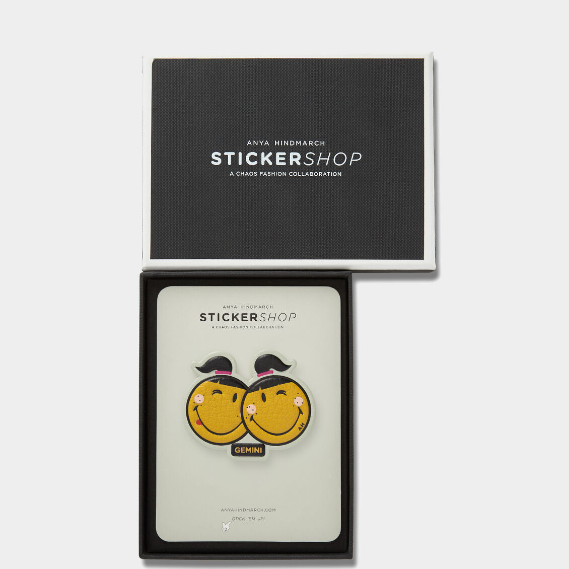 Gemini Zodiac Sticker -

          
            Capra in Mustard -
          

          Anya Hindmarch UK
