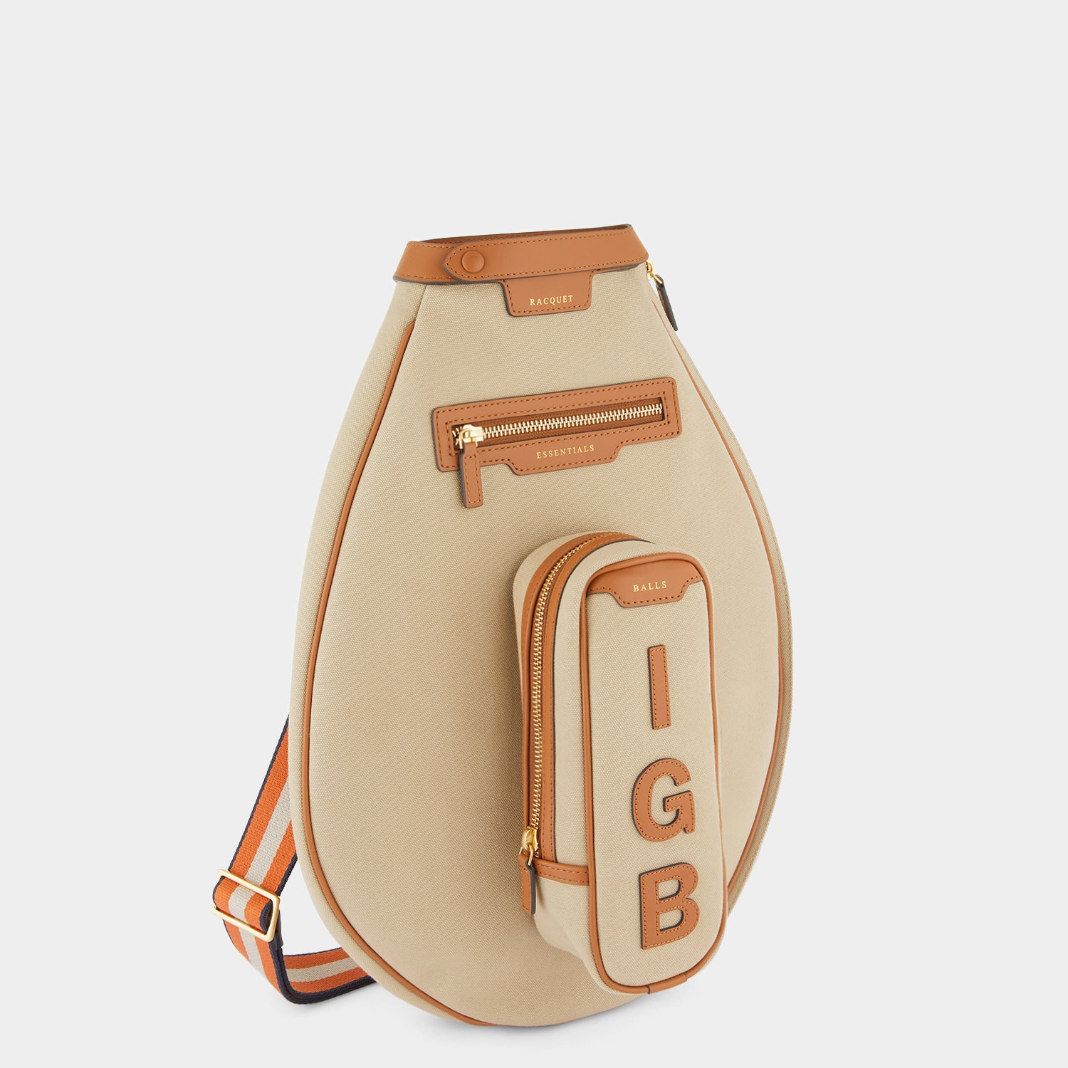 Bespoke Walton Tennis Racquet Cover -

                  
                    Recycled Canvas in Tan -
                  

                  Anya Hindmarch UK
