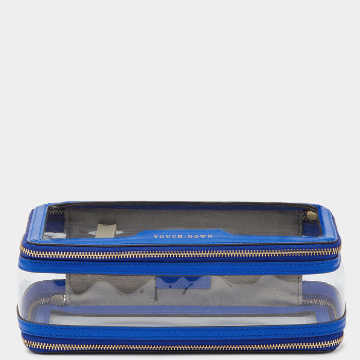 In-Flight Case -

                  
                    Circus Leather in Electric Blue -
                  

                  Anya Hindmarch UK

