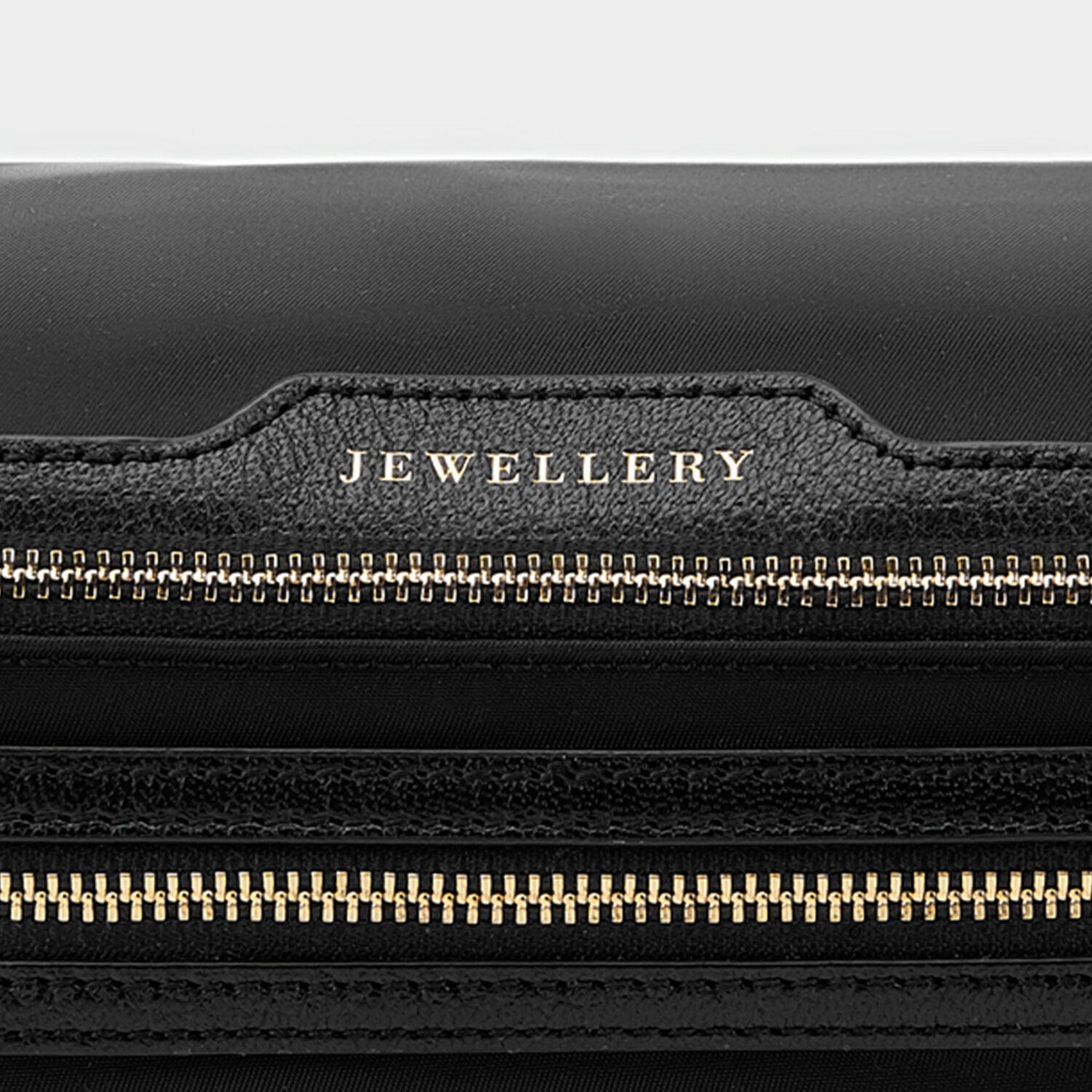 Jewellery Pouch -

                  
                    Nylon in Black -
                  

                  Anya Hindmarch UK
