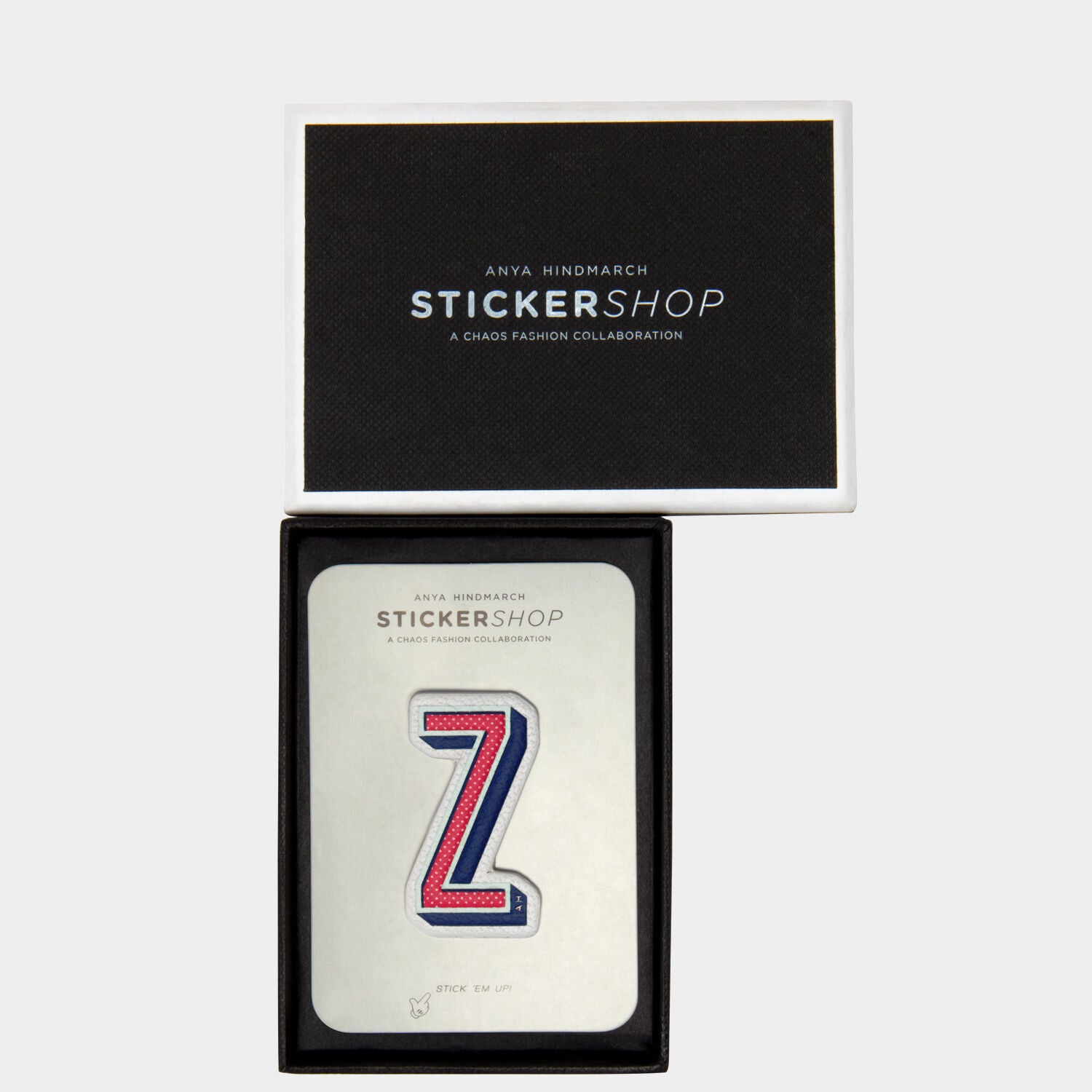 Z Sticker -

                  
                    Capra in Chalk -
                  

                  Anya Hindmarch UK
