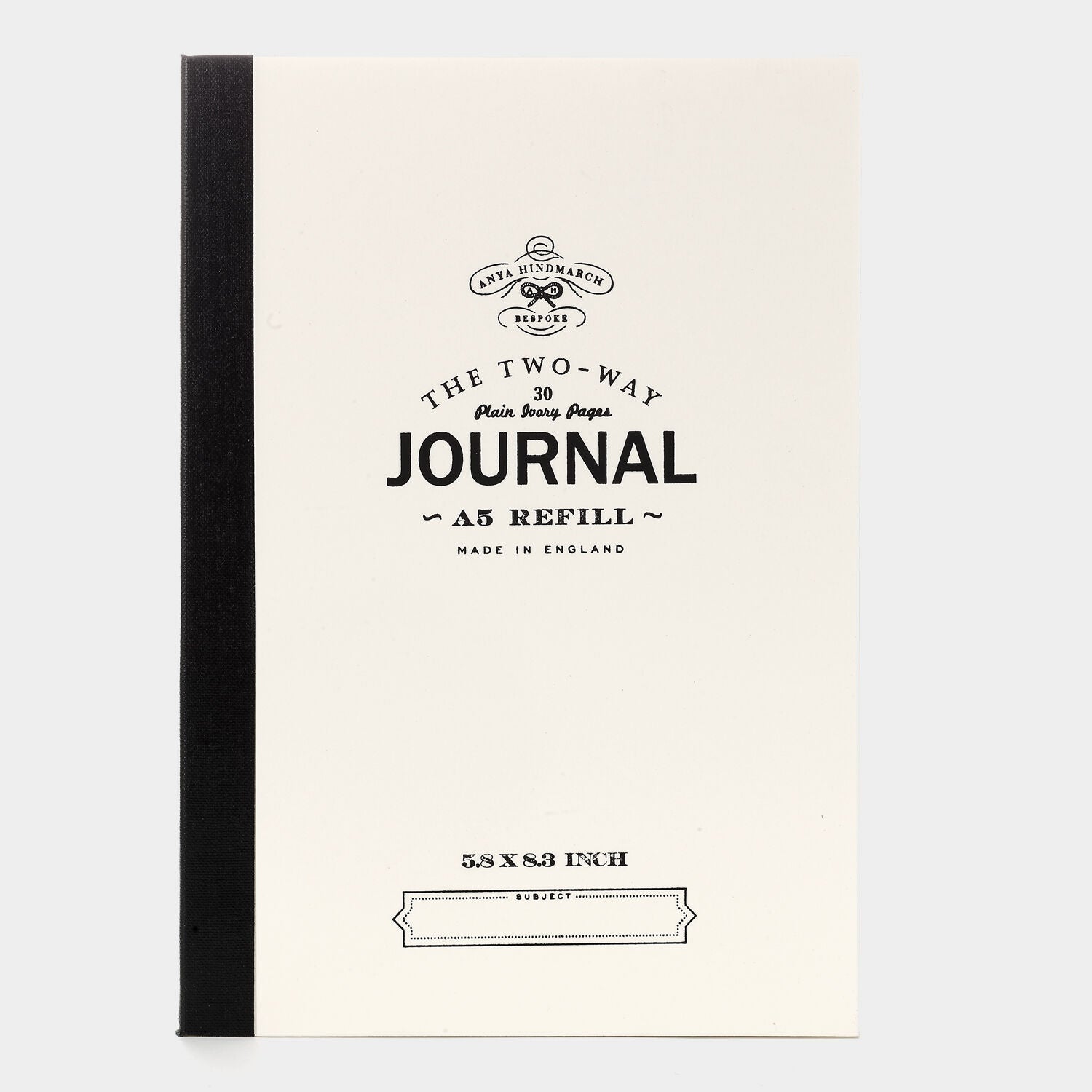 Bespoke A5 Two Way Journal Refill Paper