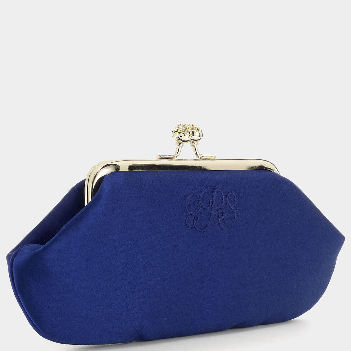 Bespoke Maud Clutch -

                  
                    Satin in Cobalt -
                  

                  Anya Hindmarch UK
