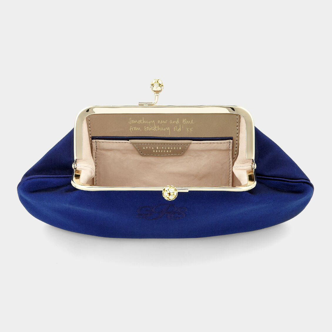 Bespoke Maud Clutch -

                  
                    Satin in Cobalt -
                  

                  Anya Hindmarch UK
