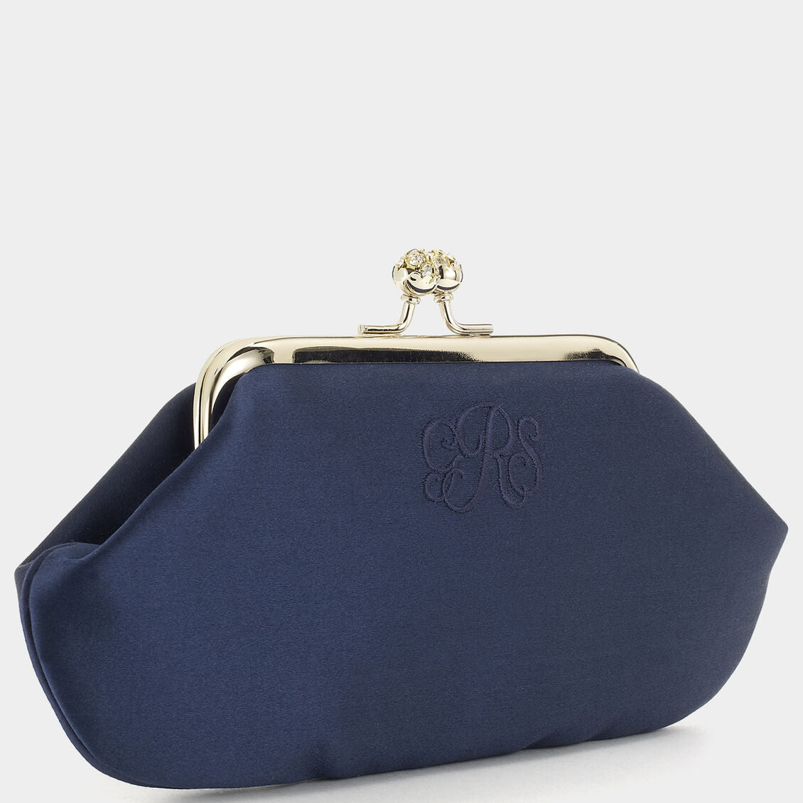 Bespoke Maud Clutch -

                  
                    Satin in Midnight -
                  

                  Anya Hindmarch UK
