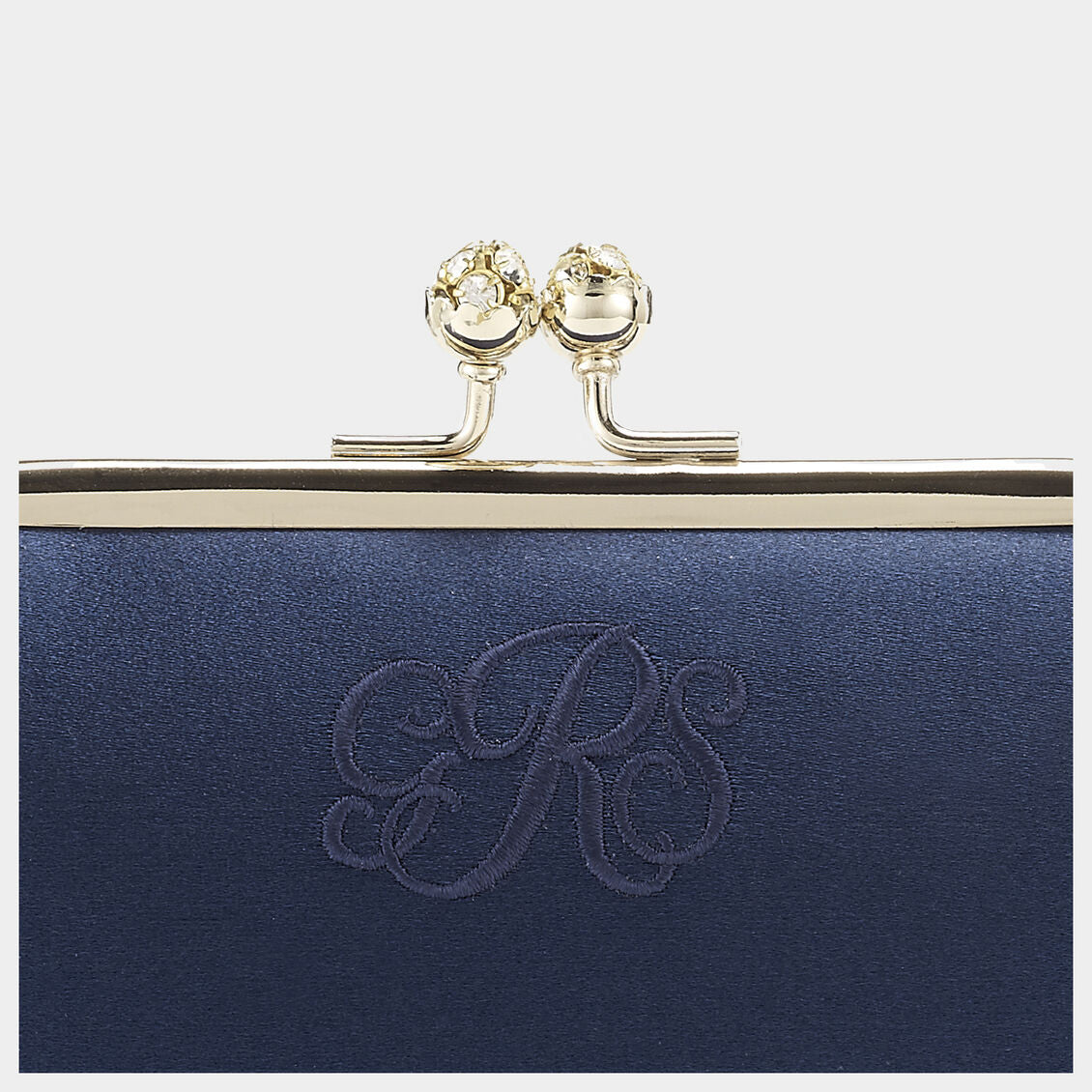 Bespoke Maud Clutch -

                  
                    Satin in Midnight -
                  

                  Anya Hindmarch UK
