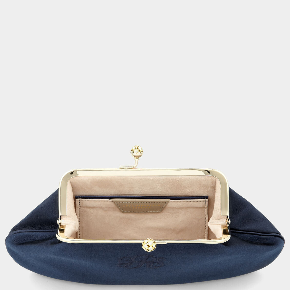 Bespoke Maud Clutch -

                  
                    Satin in Midnight -
                  

                  Anya Hindmarch UK
