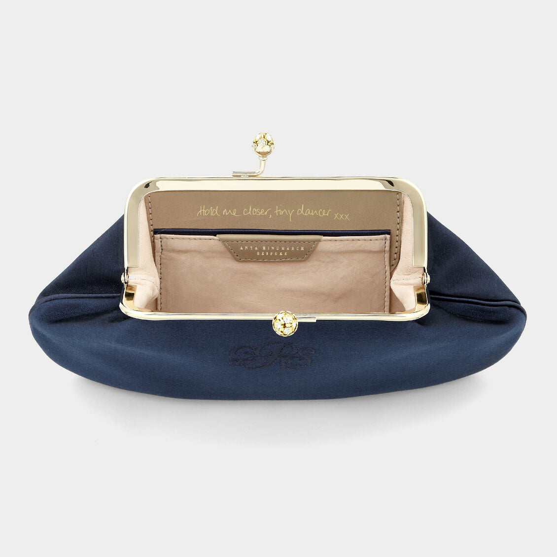 Bespoke Maud Clutch -

                  
                    Satin in Midnight -
                  

                  Anya Hindmarch UK
