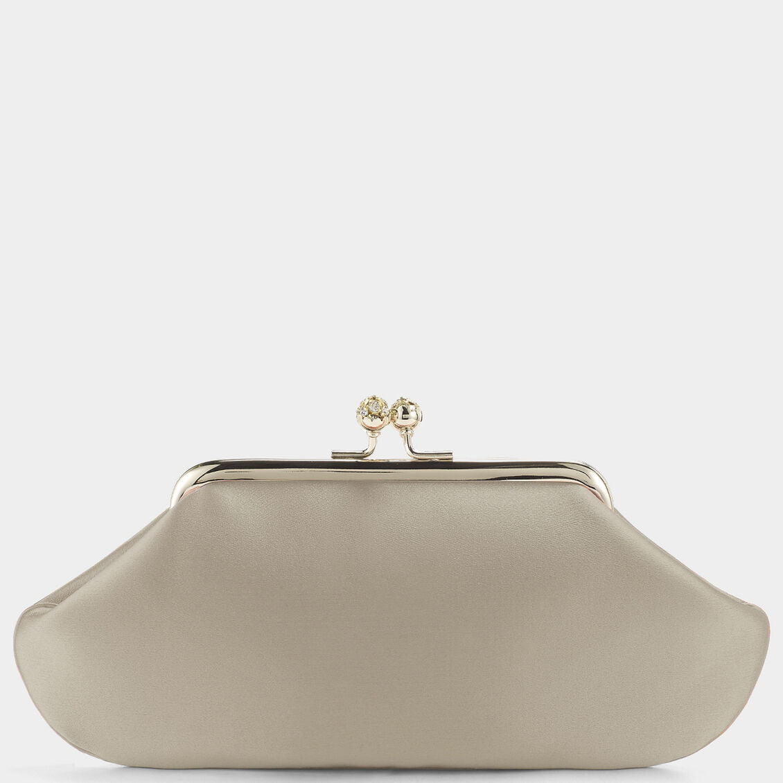 Bespoke Maud Clutch -

                  
                    Satin in Mushroom -
                  

                  Anya Hindmarch UK
