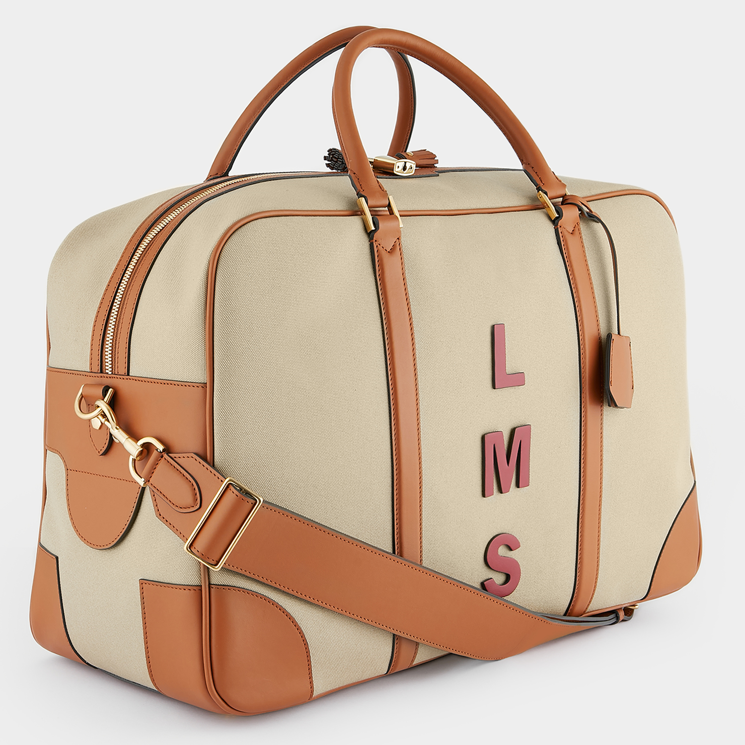 Bespoke Walton Latimer Weekend Bag -

                  
                    Canvas in Natural/Tan -
                  

                  Anya Hindmarch UK
