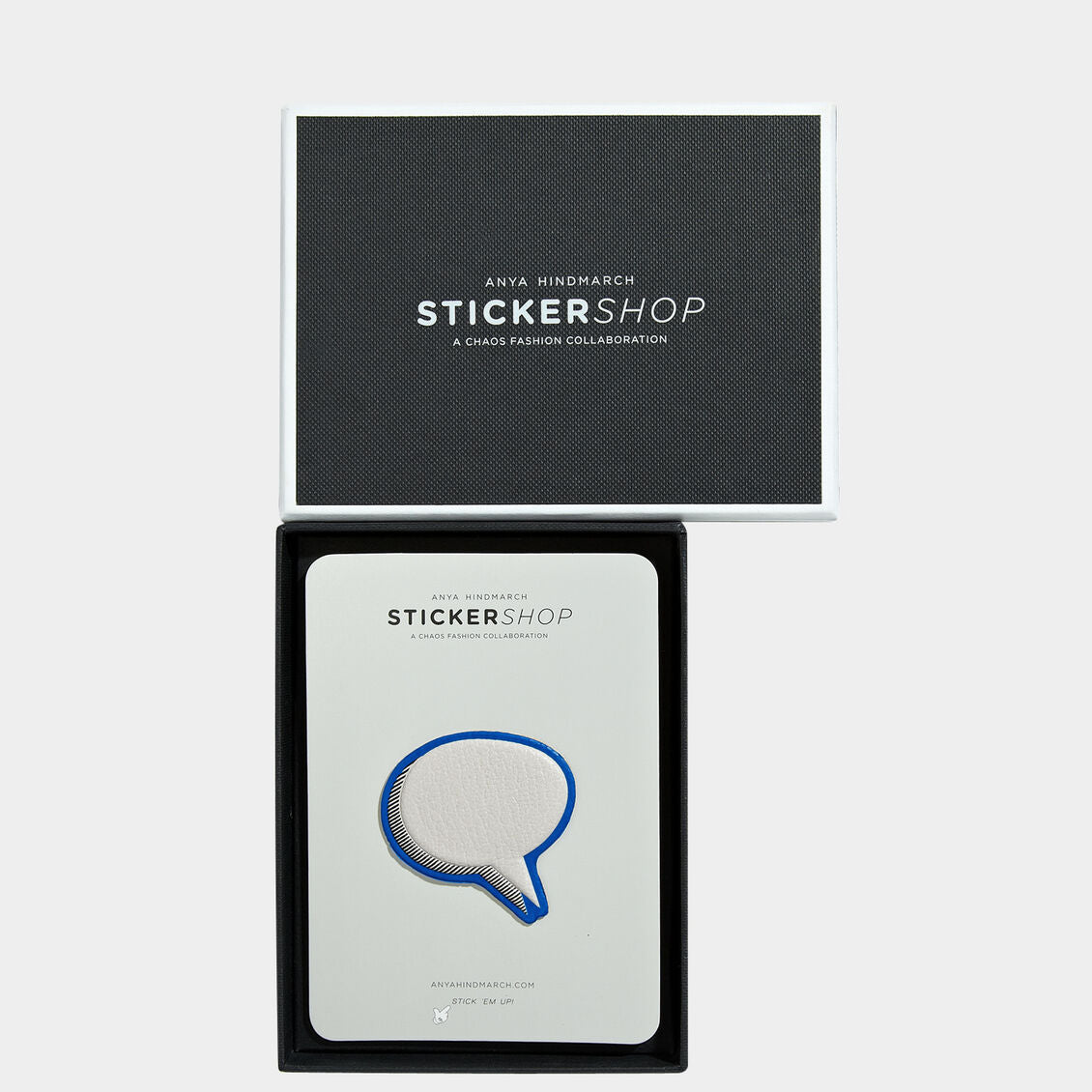 Speech Bubble Sticker -

                  
                    Capra in Chalk -
                  

                  Anya Hindmarch UK
