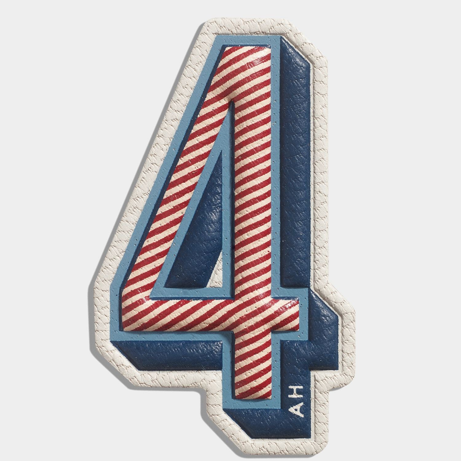 Four Leather Sticker Capra Chalk