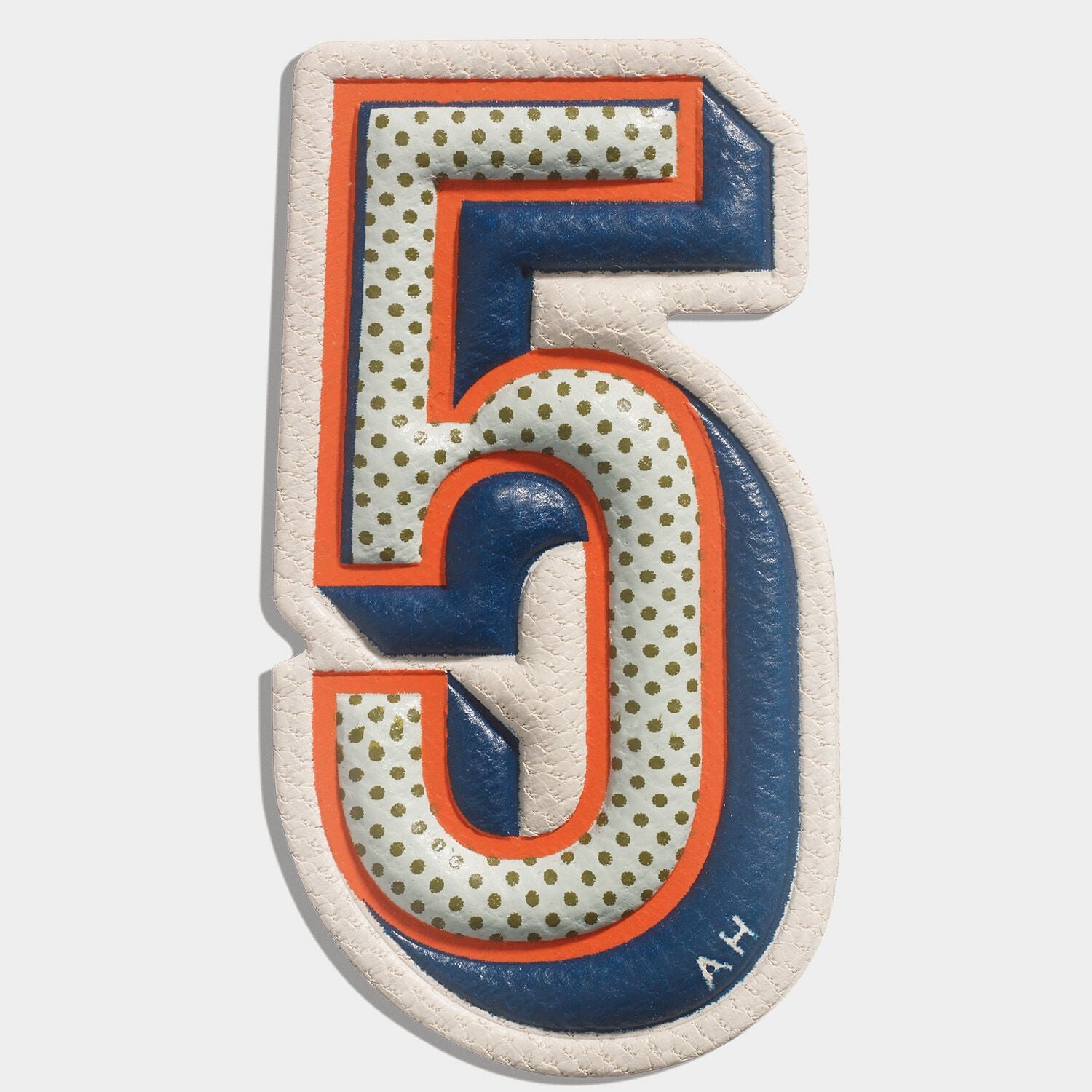 Five Leather Sticker Capra Chalk