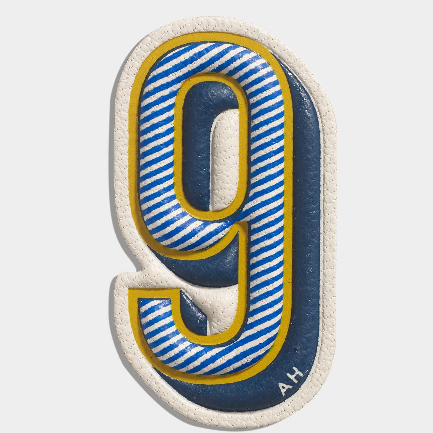 Nine Leather Sticker Capra Chalk