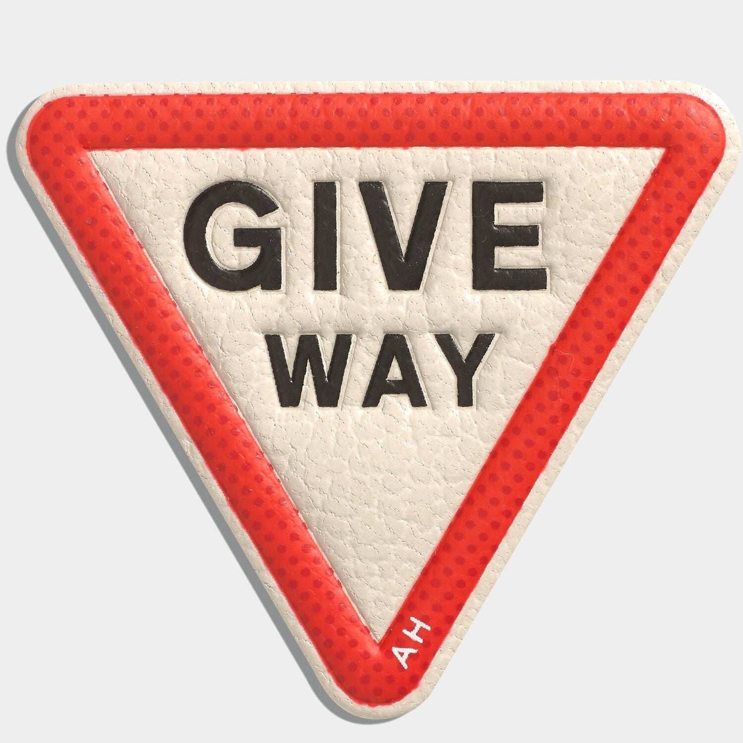 Give Way Leather Stickers -

                  
                    Capra in Chalk -
                  

                  Anya Hindmarch UK
