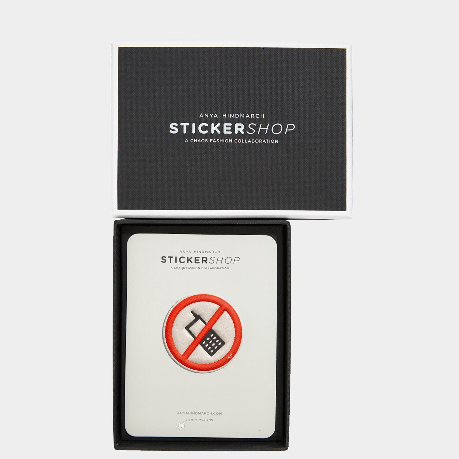 No Mobiles Leather Stickers -

                  
                    Capra in Chalk -
                  

                  Anya Hindmarch UK
