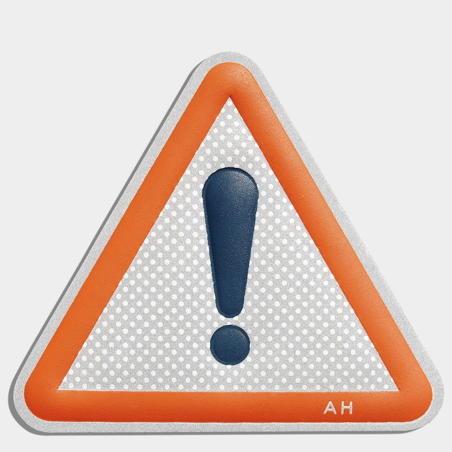 Warning Leather Sticker | Anya Hindmarch