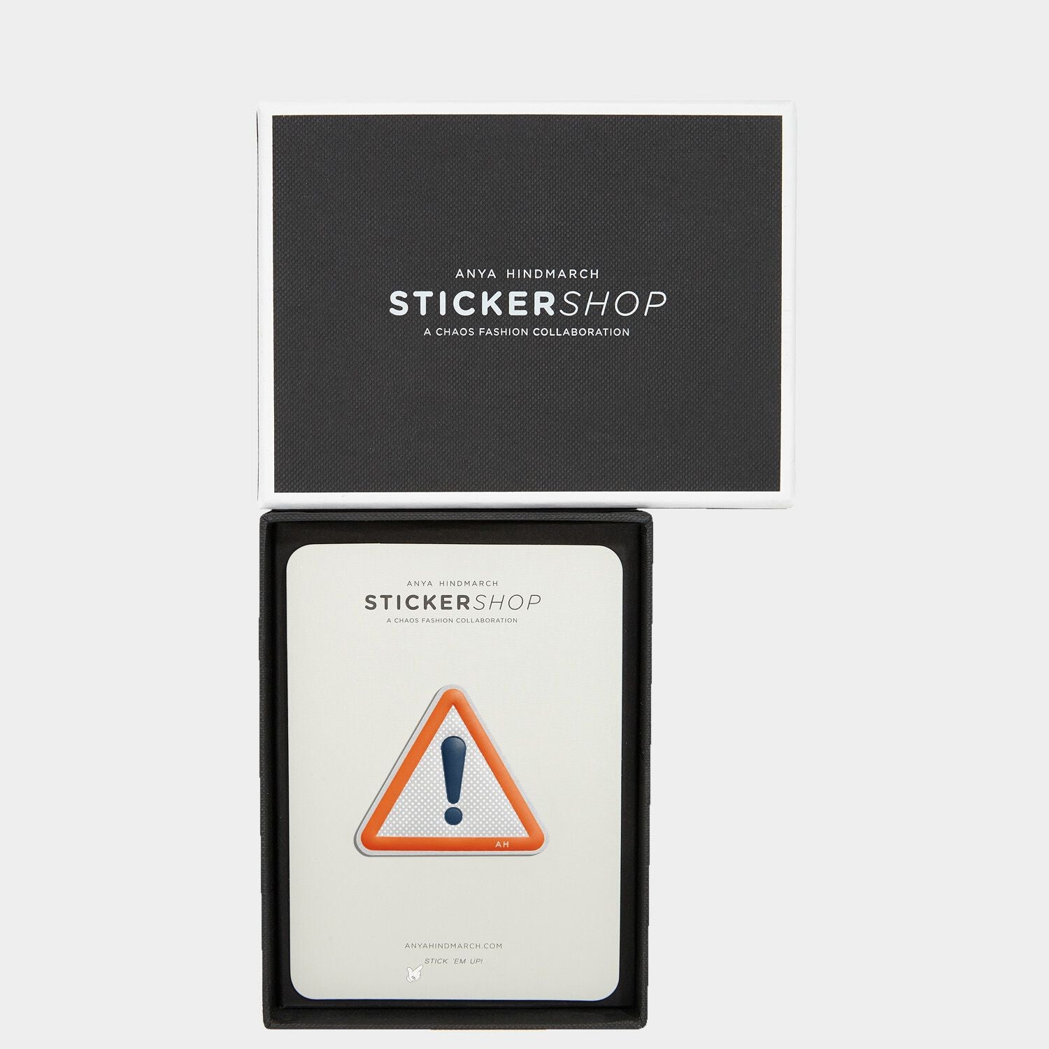 Warning Leather Sticker -

                  
                    Capra in Chalk -
                  

                  Anya Hindmarch UK
